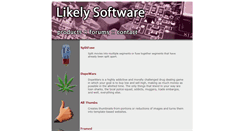 Desktop Screenshot of likelysoft.com